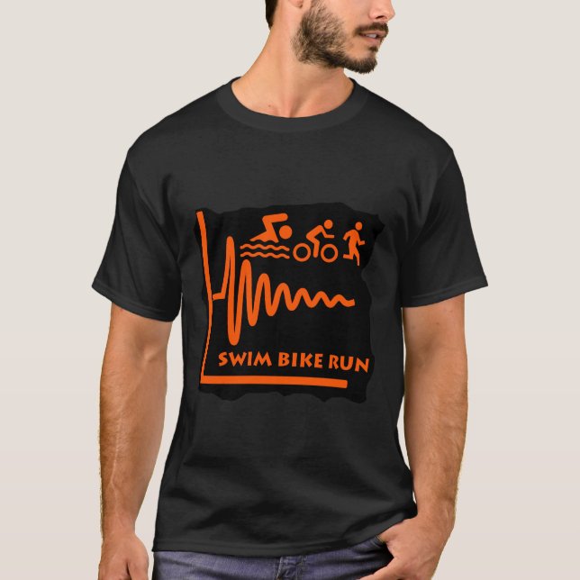 Camiseta Triatlón Triatlete Swike Bike Run (Anverso)