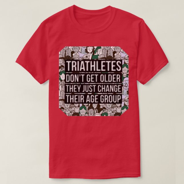Camiseta triatlón triatlón (Diseño del anverso)