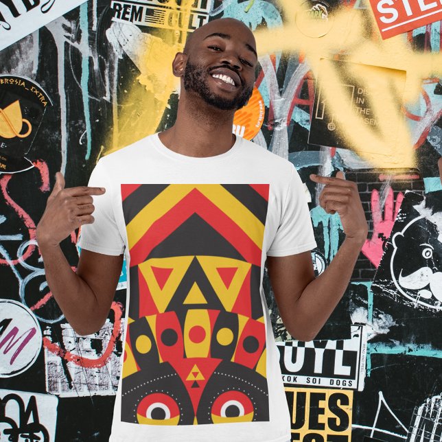 Camiseta Tribal africana aborigen (Subido por el creador)