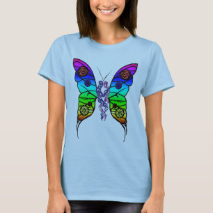 Camiseta Tribal Butterfly T-Shirt