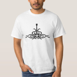 Camiseta tribal de la guitarra