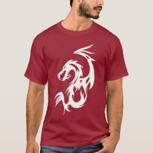 Camiseta tribal de la oscuridad de la manga del