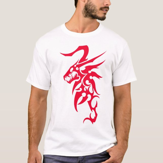 Camiseta tribal del dragón (Anverso)