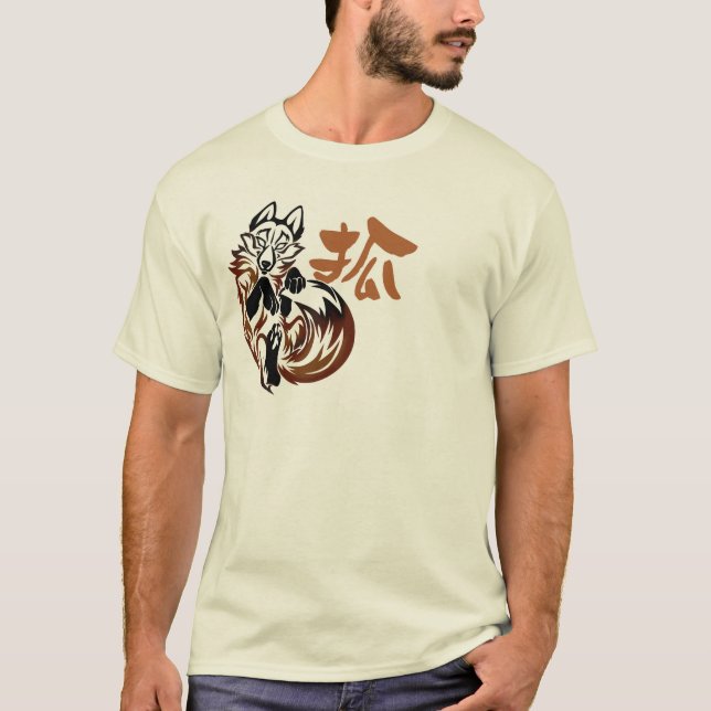 Camiseta tribal del tatuaje del Fox (Anverso)