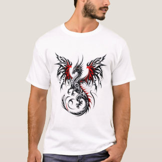 Camiseta Tribal Dragon Fire - Audaz Diseño Mítico