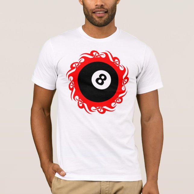 Camiseta tribal eightball (Anverso)