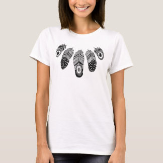 Camiseta Tribal Feather T-Shirt