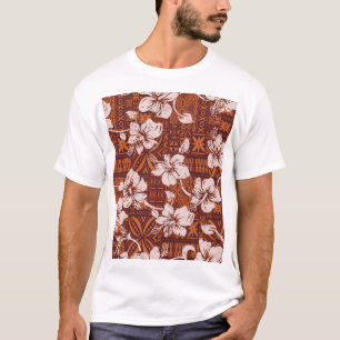 Camiseta Tribal Hawai: Fondo de escritorio para las flores 