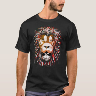 Camiseta Tribal Lion Face
