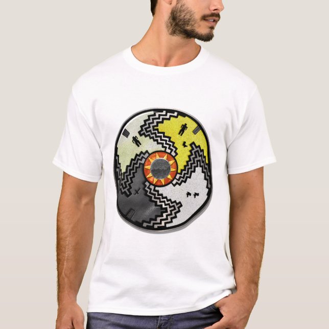 Camiseta Tribal Nativa Americana del Orgullo Apache (Anverso)