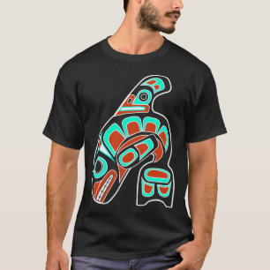 Camiseta Tribal Orcam de la Costa Noroeste del Pacífico