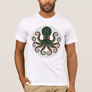 Camiseta Tribal Pulpo Océano