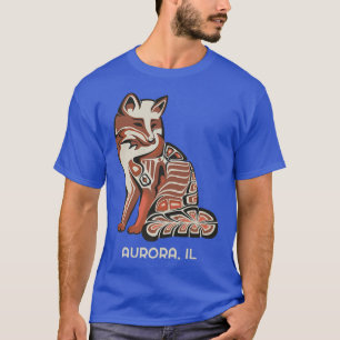 Camiseta Tribal Rojo Para El Arte De Aurora Arte Nativo Est