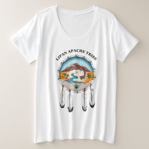 Camiseta Tribal Shield Ladies Plus Size