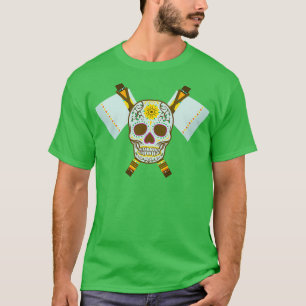 Camiseta Tribal Skull Dual Ax 10