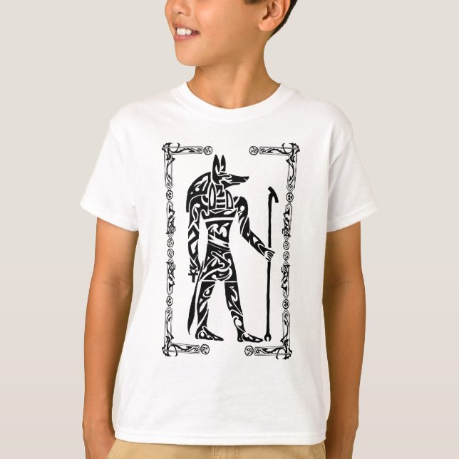 Camiseta Tribal Tattoo Anubis (Anverso)