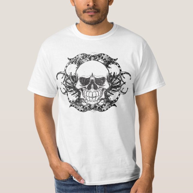 Camiseta Tribal Urban skull (Anverso)