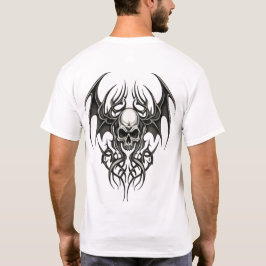 Camiseta Tribal Warrior Skull Crest