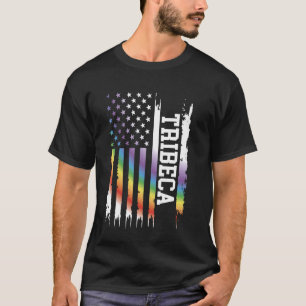 Camiseta Tribeca Estados Unidos angustia al arcoiris con ba
