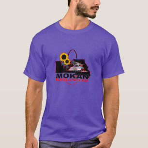 Camiseta triblend para hombres Purple MOKAN Badlan