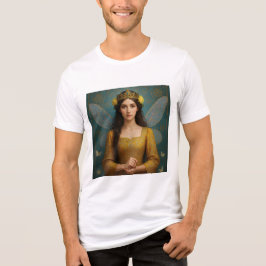 Camiseta Triblenda 007_A fairy princess in golden yellow.