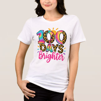 Camiseta Triblenda 100 Days Brighter School