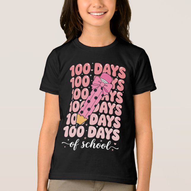 Camiseta Triblenda 100 days of school celebration (Anverso)