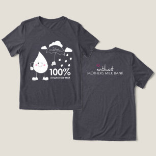 Camiseta Triblenda 100% de posibilidades de leche