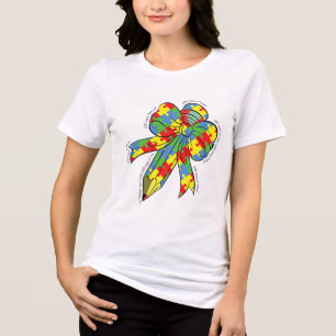 Camiseta Triblenda 100 días de autismo 100 días de escuela