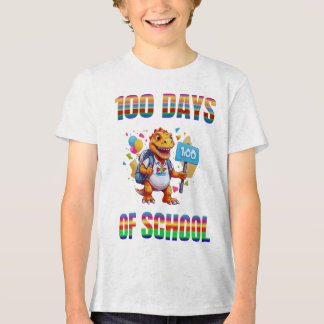 Camiseta Triblenda 100 días de celebración escolar"