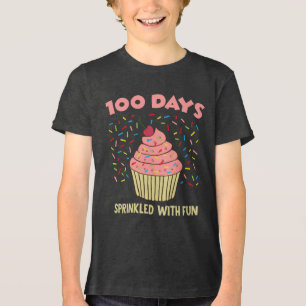 Camiseta Triblenda 100 días salpicados con diversión 100 días de clas