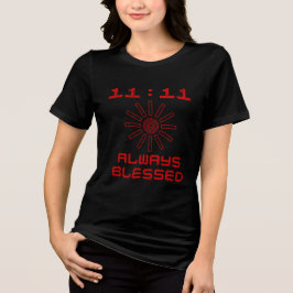 Camiseta Triblenda 11:11 Siempre bendecido