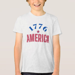 Camiseta Triblenda 1776 AMÉRICA año de libertad