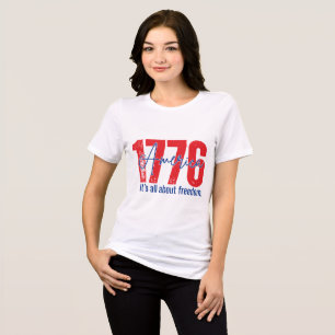 Camiseta Triblenda 1776 Es Todo Sobre La Libertad Patriótico USA