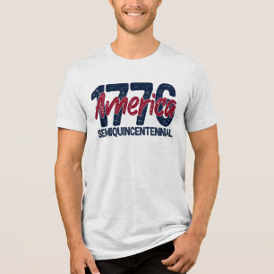 Camiseta Triblenda 1776 Semicuincentenario de América 250 Aniversario