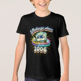 Camiseta Triblenda 2006 Born Retro Cassette Tape 19th Birthday