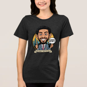 Camiseta Triblenda 2025 Zohran Mamdani Ciudad de Nueva York ¡Lo hicim