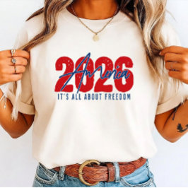 Camiseta Triblenda 2026 America – It’s All About Freedom for family 