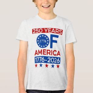 Camiseta Triblenda 250 años de la Revolución Estadounidense Semiquinc