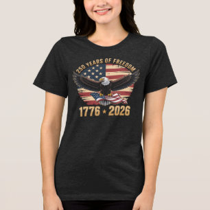 Camiseta Triblenda 250 años de libertad 4 de julio