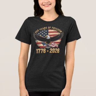 Camiseta Triblenda 250 años de libertad 4 de julio