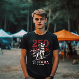 Camiseta Triblenda 250 años de libertad 'merica