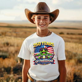 Camiseta Triblenda 250 Años de Libertad Rana Motera