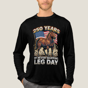 Camiseta Triblenda 250 Años de Nunca Saltarse el Día de Piernas Patri
