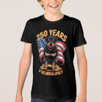 250 Años de Verdadera Lealtad Americana Rottweiler