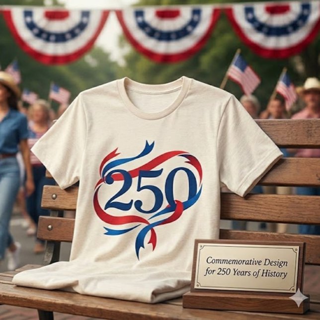 Camiseta Triblenda 250th America Historical Anniversary (Subido por el creador)