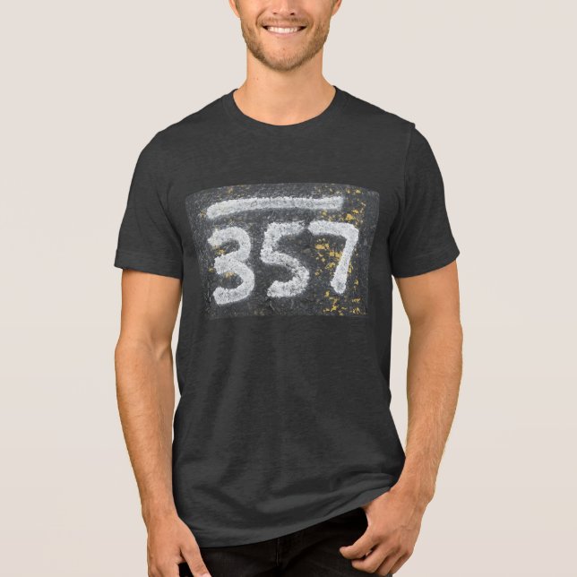 Camiseta Triblenda 357 Mason's and Angel Number (Anverso)