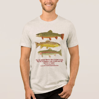 Camiseta Triblenda 3 camisas de trucha amigos