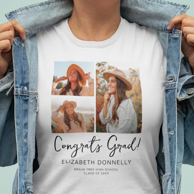Camiseta Triblenda 3 Graduación de Foto Graduada (Subido por el creador)