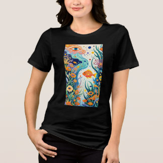 Camiseta Triblenda 3D,Children's graffiti